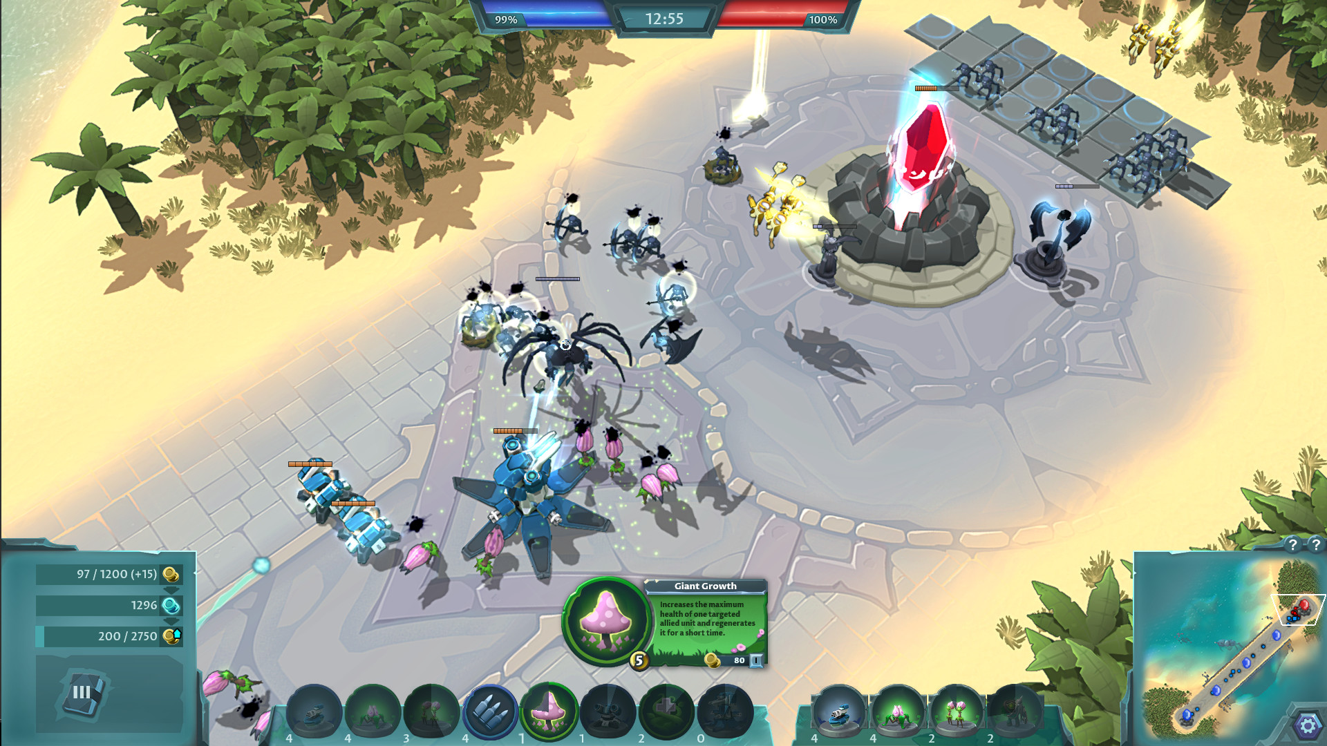 Crystal Clash screenshot 2