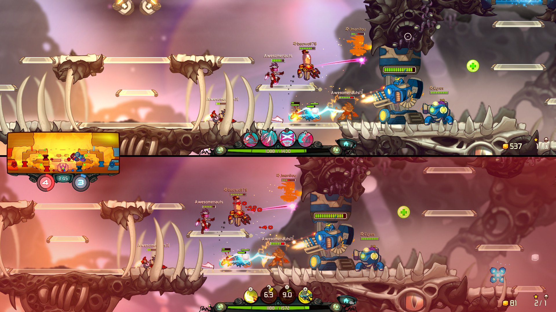 Awesomenauts screenshot 3